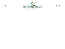 Tablet Screenshot of kustomfloors.com